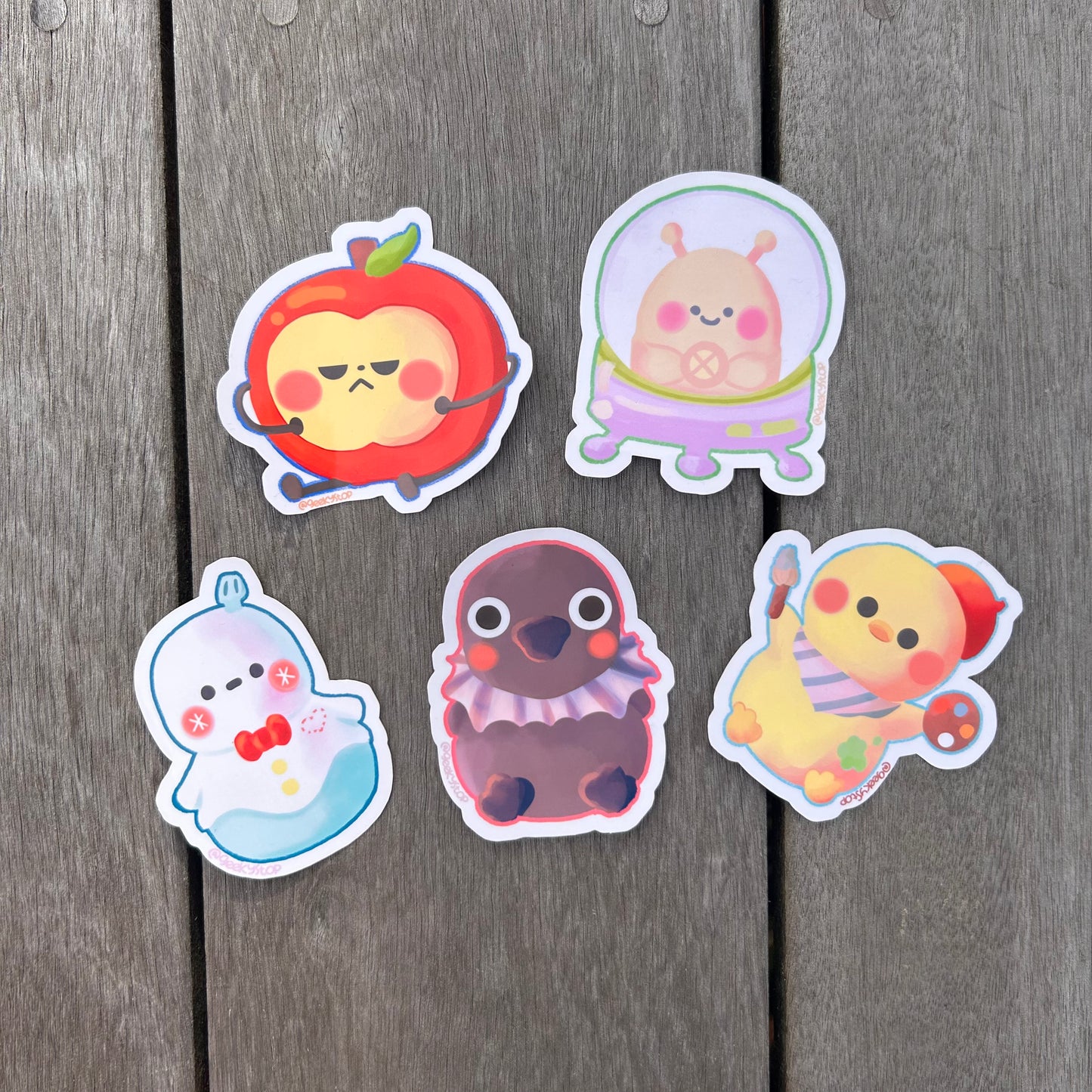 Deepspace Alien Buddy Sticker