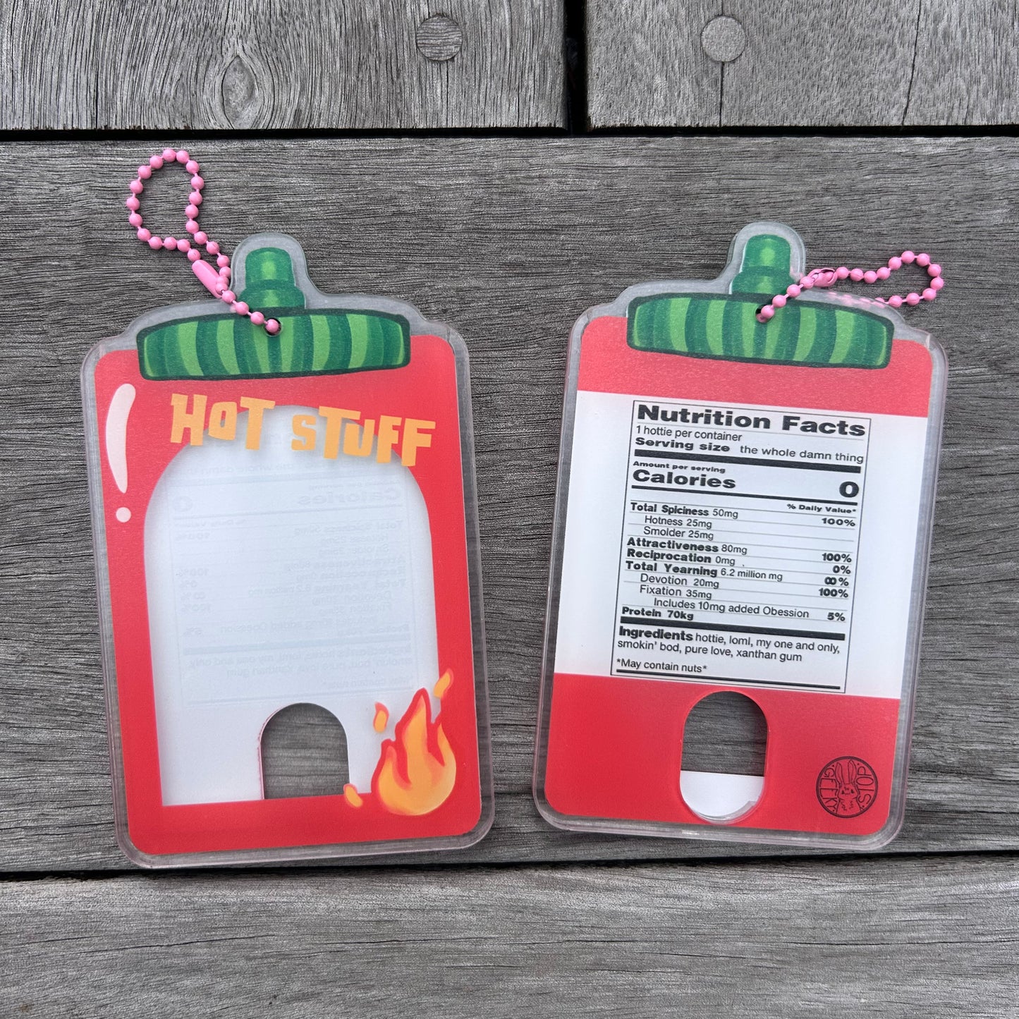 Hot Stuff Photocard Holder