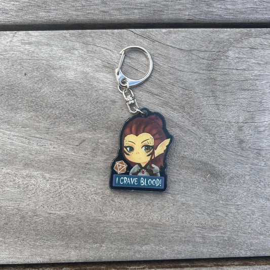 BG3 Acrylic Keychain