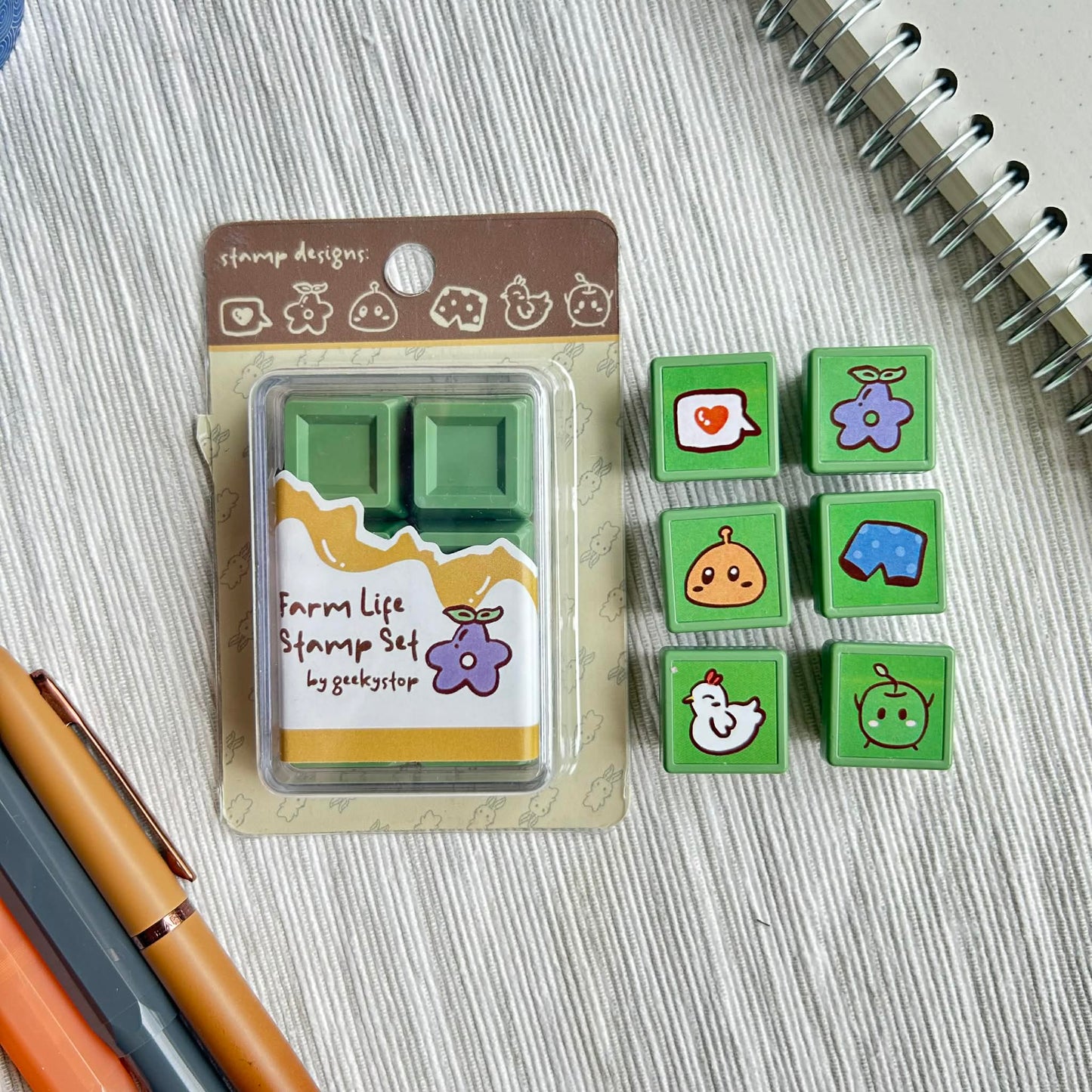 Stardew Chocolate Bar Stamp Set