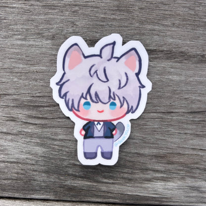 Xavier Cat Sticker