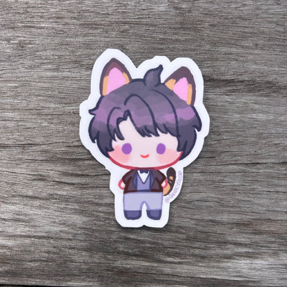 Caleb Cat Sticker