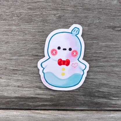 Deepspace Snowman Buddy Sticker