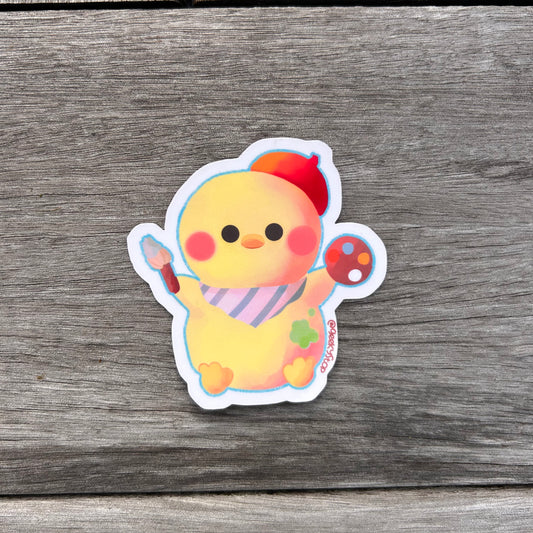 Deepspace Duck Buddy Sticker