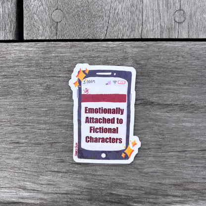 Emotionally Attached AO3 Sticker
