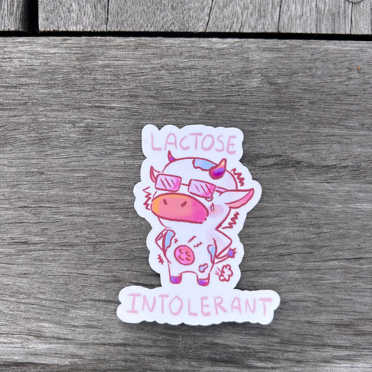 Lactose Intolerant Sticker