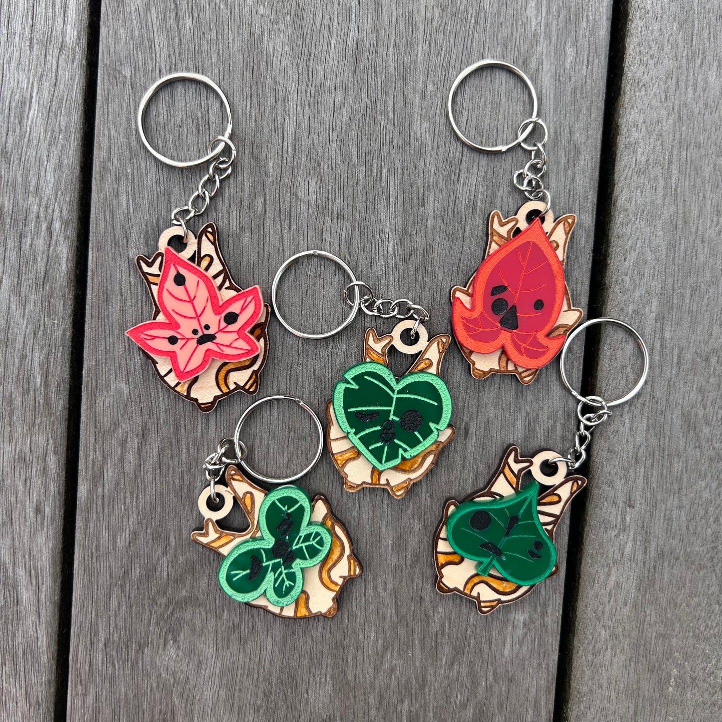 Forest Spirit Keychains