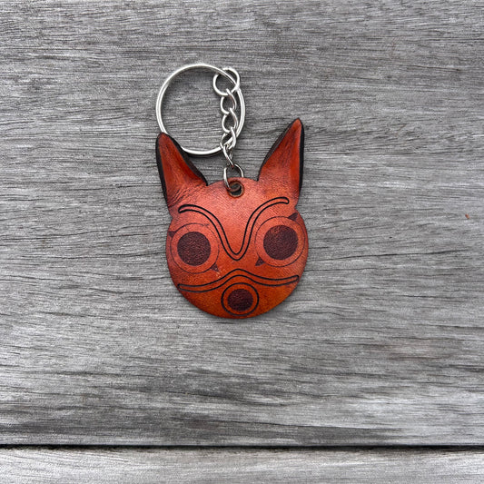 Wolf Girl Mask Keychain