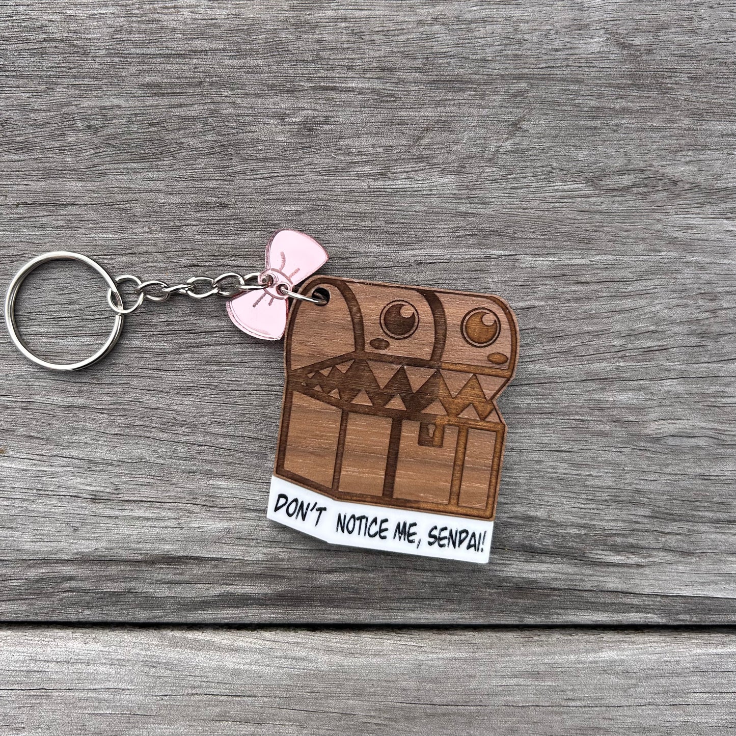 Mimic Chest Keychain