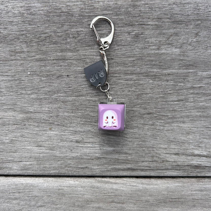 Keycap light up keychain