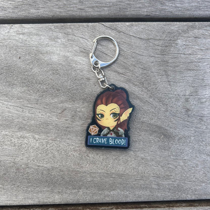BG3 Acrylic Keychain