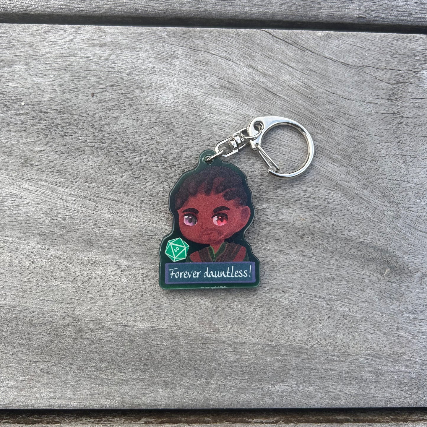 BG3 Acrylic Keychain