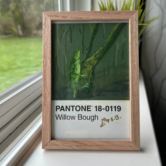 Gecko Pantone Postcard - Original 1/1