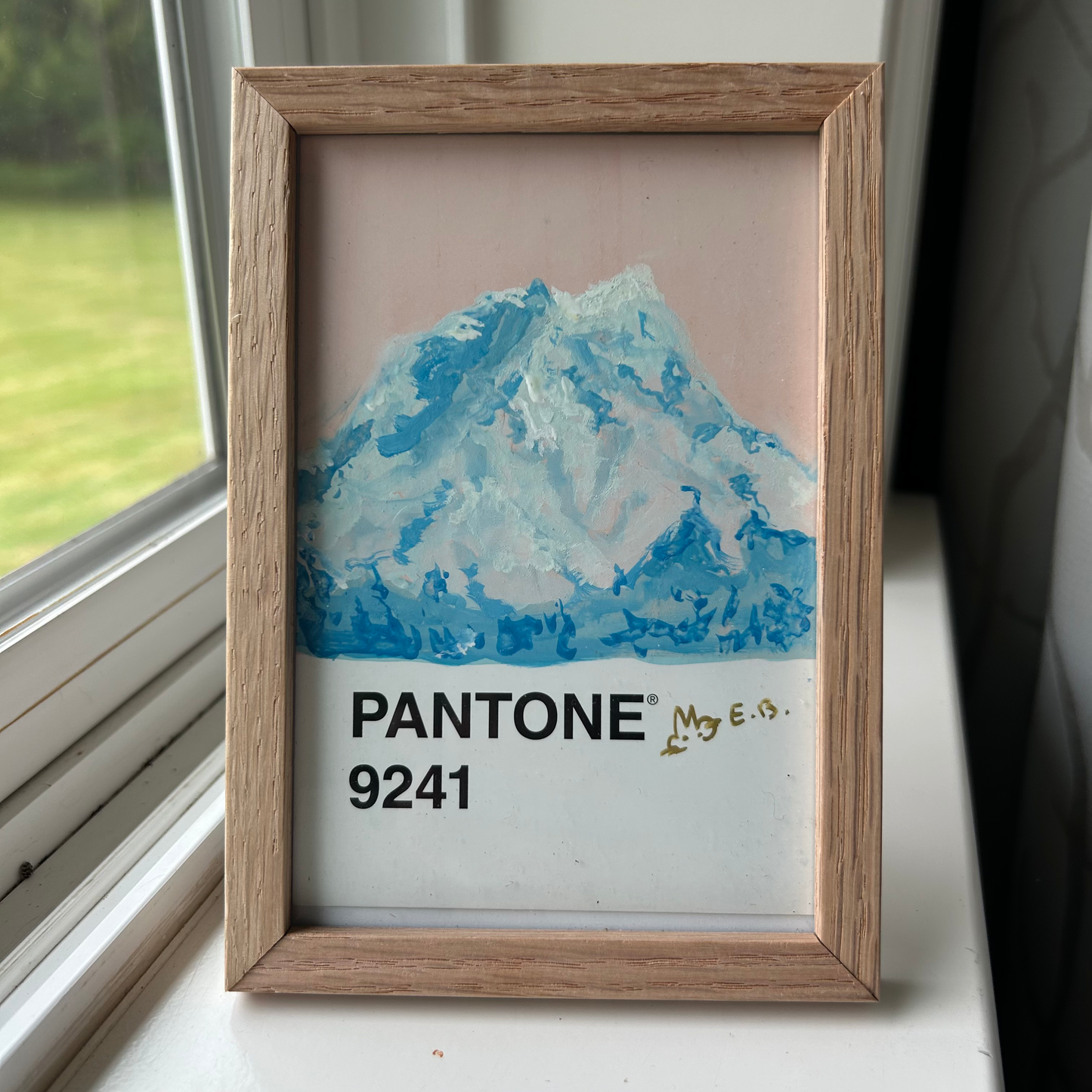 Rainier Pantone Postcard - Original 1/1