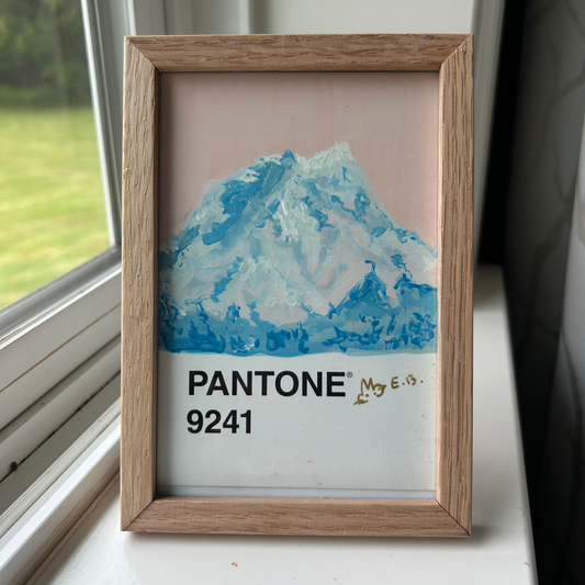 Rainier Pantone Postcard - Original 1/1