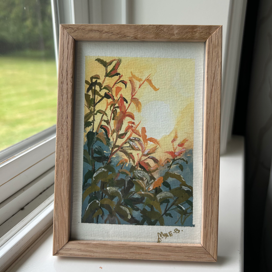 Sunlit Plants, Bright - Original 1/1