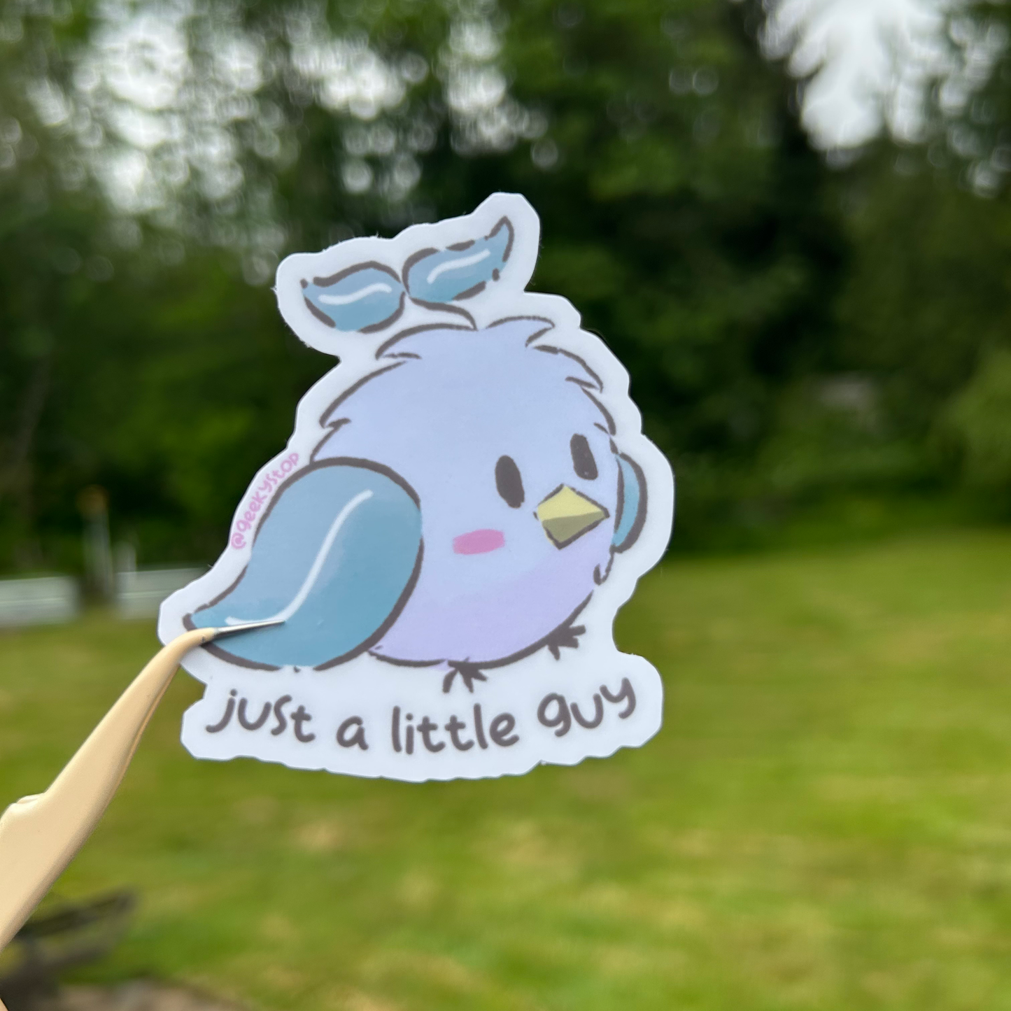 Just a Little Guy Sticker