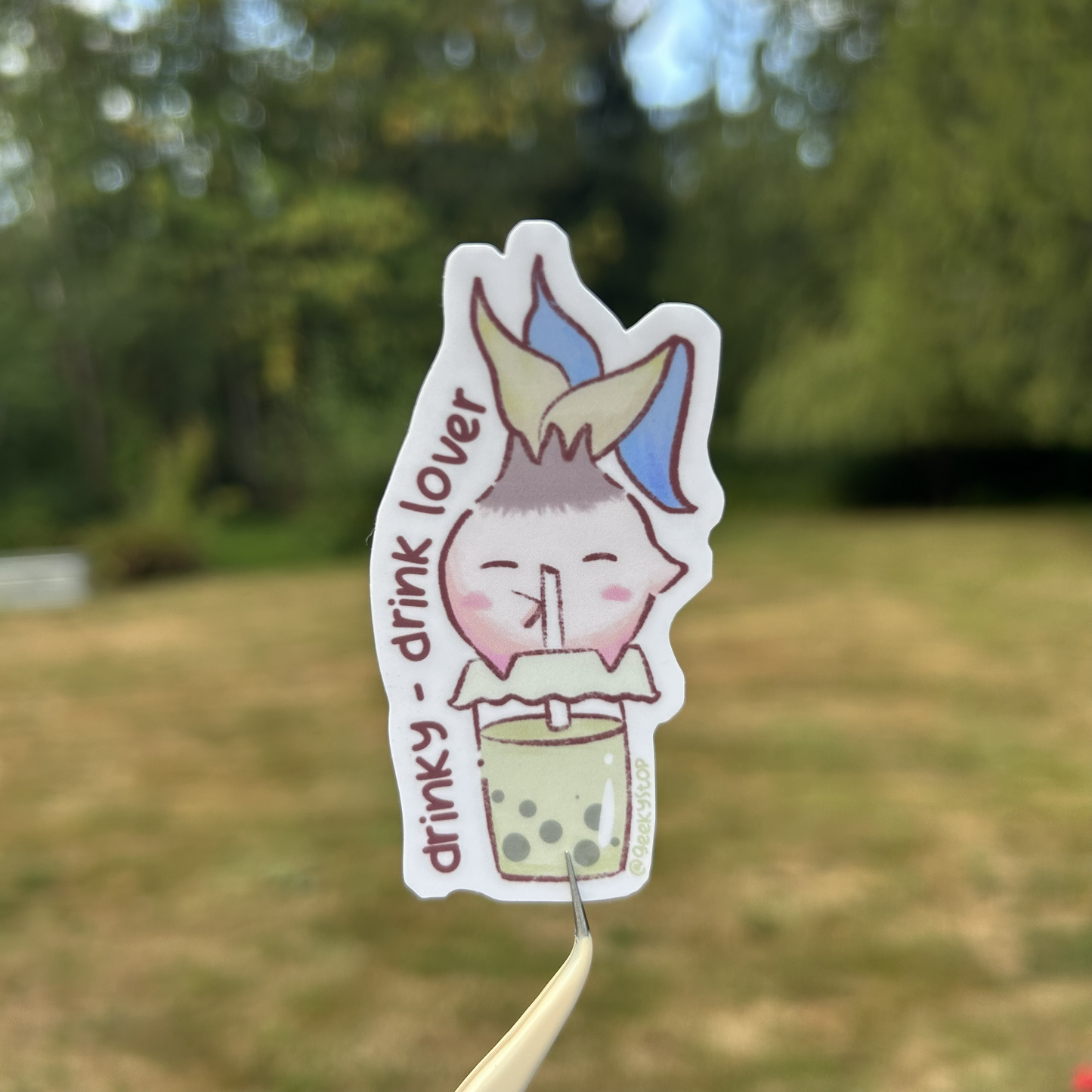 Drinky-drink Lover Sticker