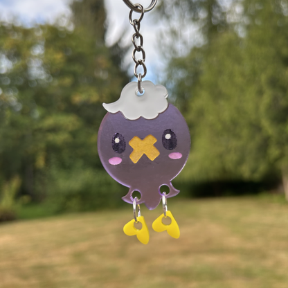 Balloon Ghost Keychain