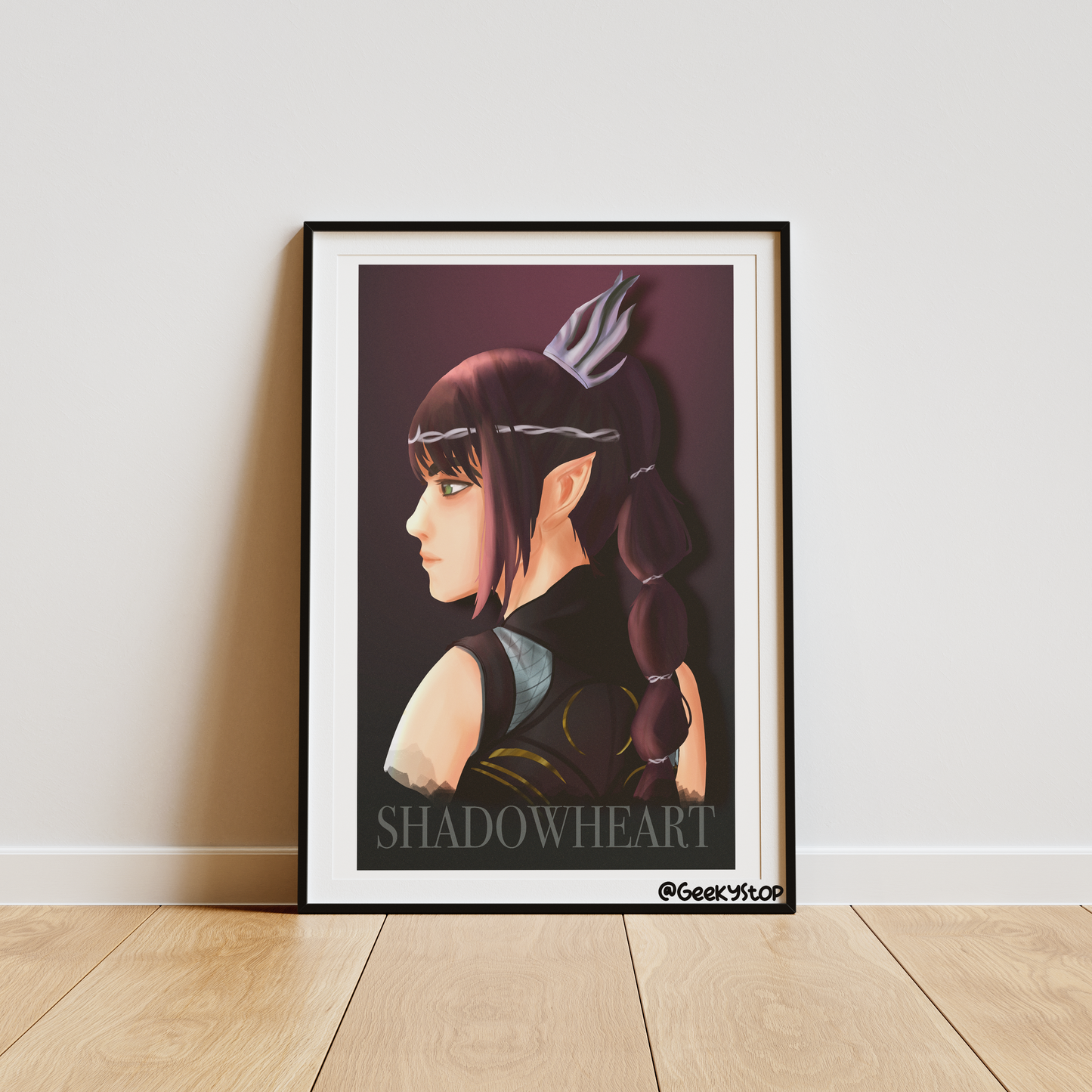 Half-elf Cleric 11x17