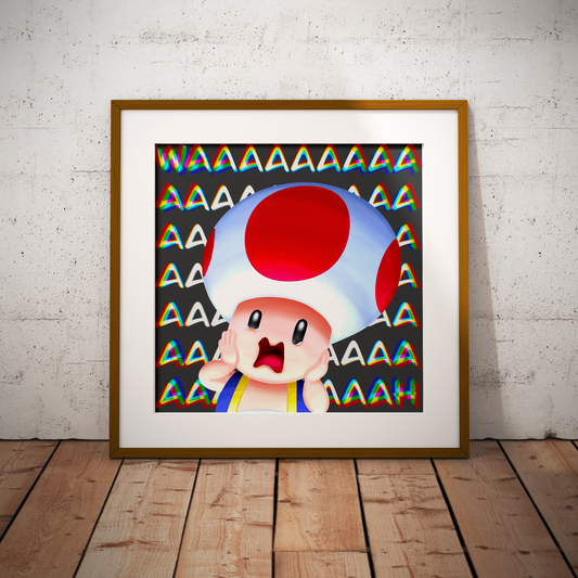 Screaming Mushroom 8x8
