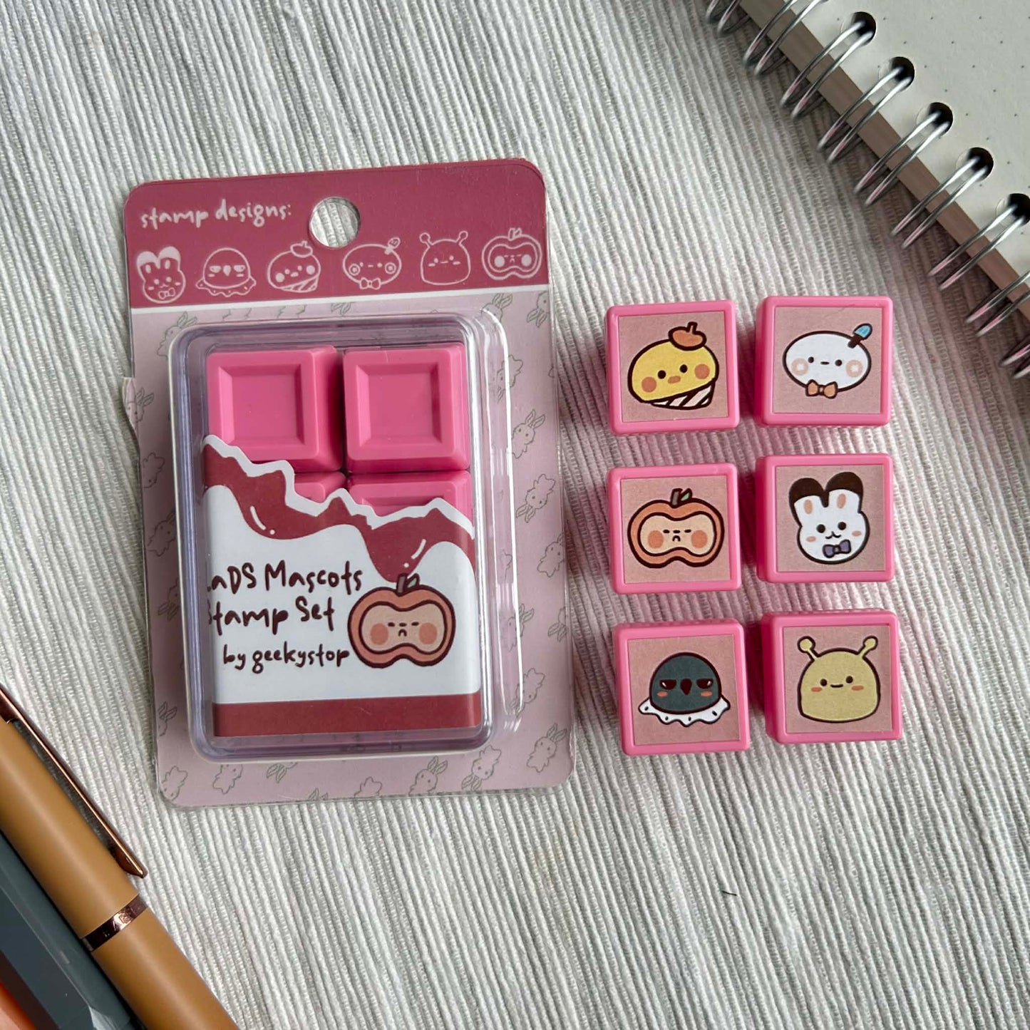 LaDS Mascots Chocolate Bar Stamp Set