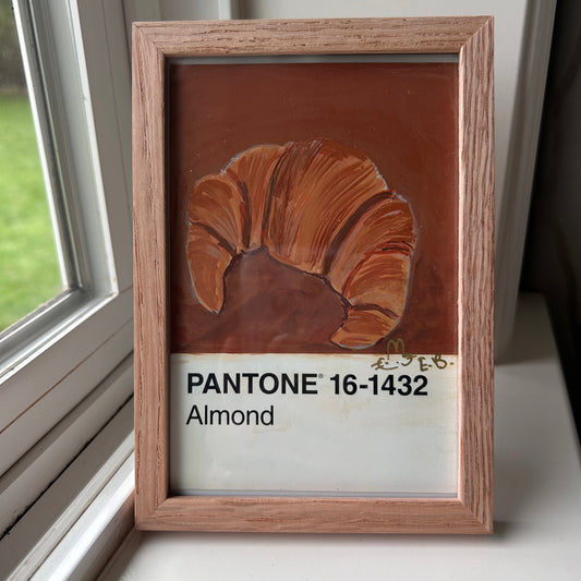 Croissant Pantone Postcard - Original 1/1